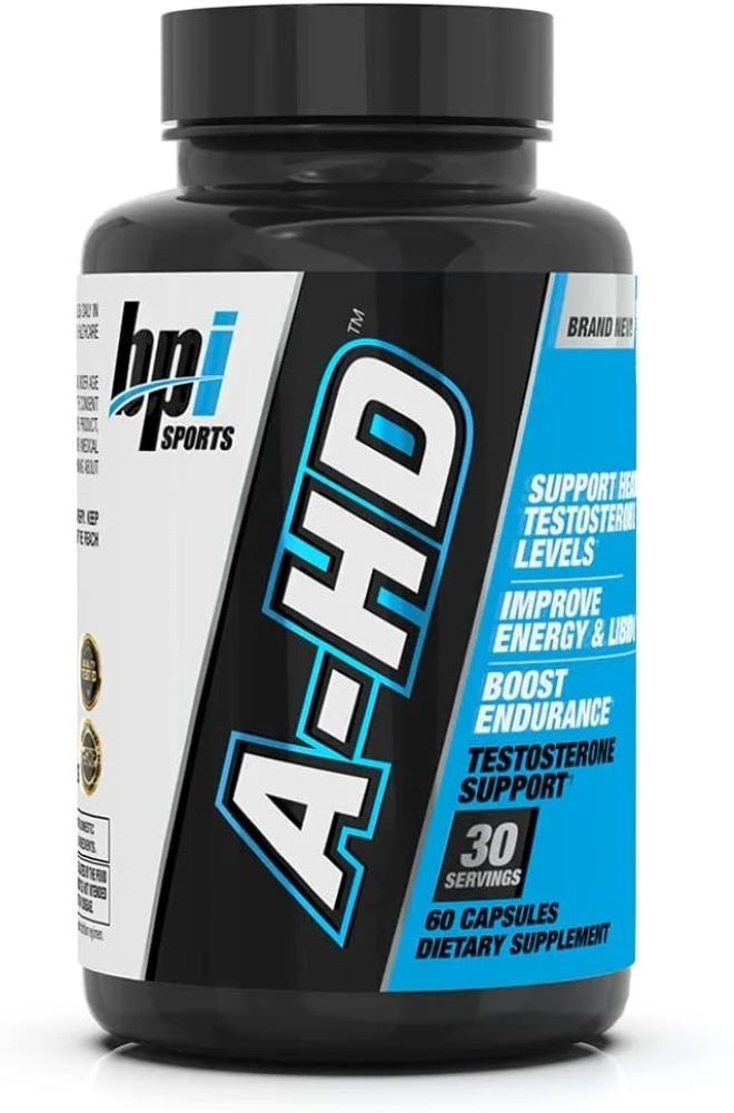 BPI Sports A-HD 60 Caps – Supports Energy, Libido & Endurance