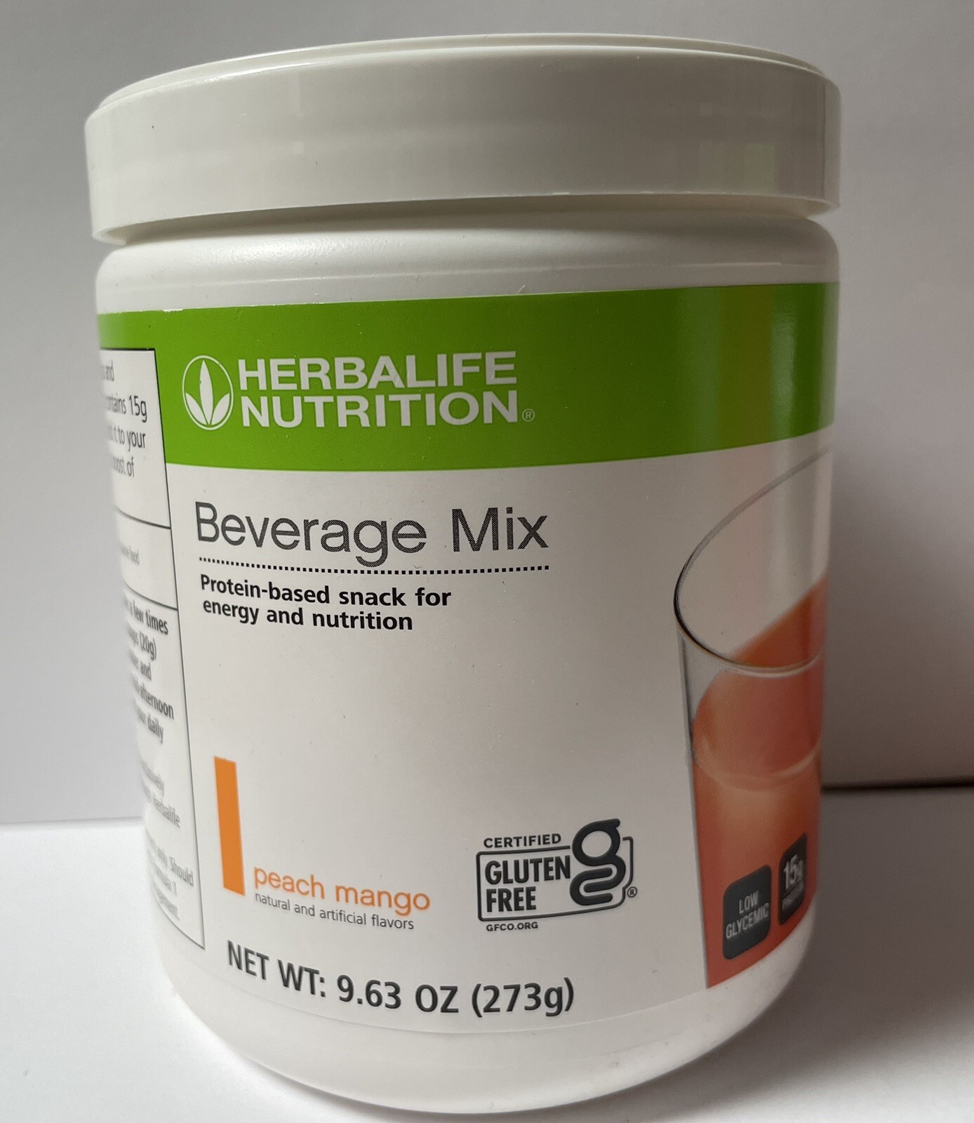 Herbalife Beverage Mix Peach Mango ,Protein-Based Snack For Energy And Nutrition