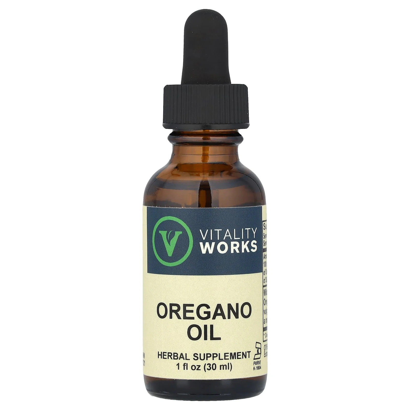2 X Vitality Works, Oregano Oil, 1 fl oz (30 ml)