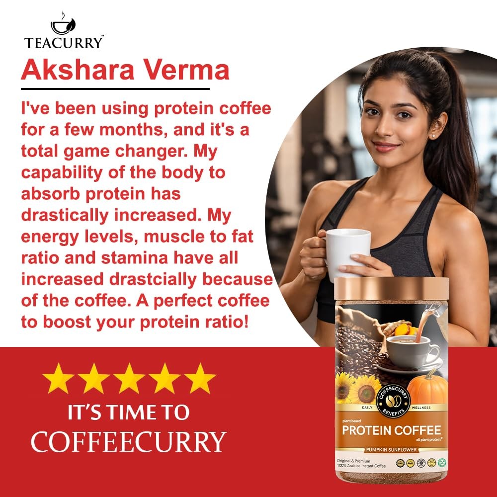 Coffeecurry Protein Coffee 65g | Plant Protein Blend