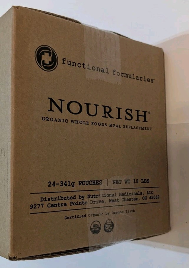 Nourish Organic Tube Feeding Formula Functional Formularies Case Of 24 Pouches