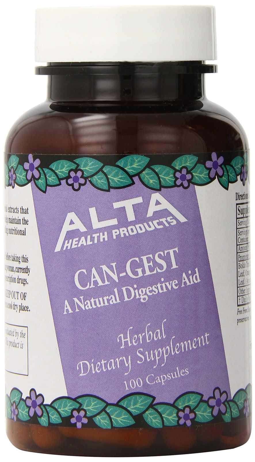Alta Health Can-Gest Capsules, 100 Count 100 (Pack of 1)
