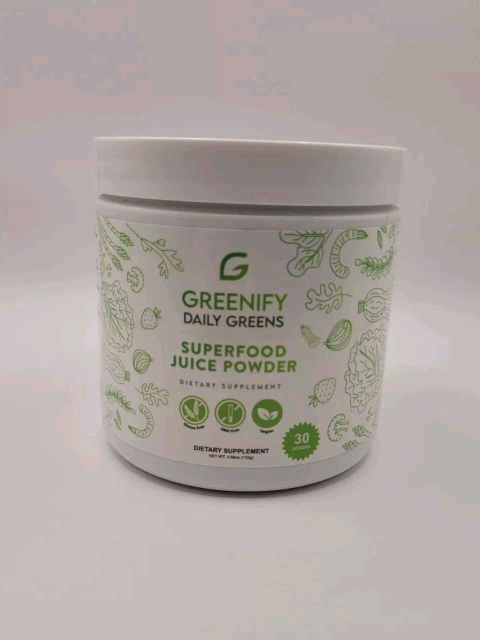 Greenify Daily Greens Superfood Juice Powder – 4.6oz 30 Scoops