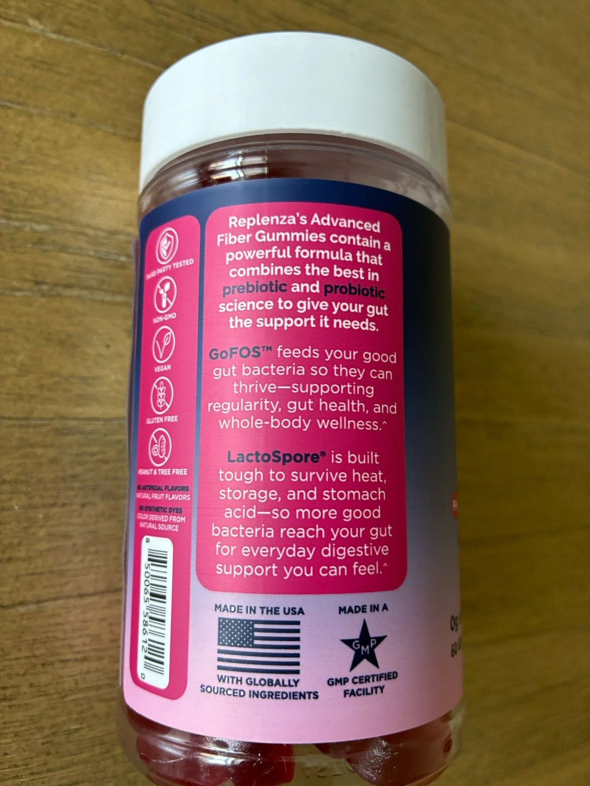 2 New Replenza GLP-1 Support Gut Plus Fiber, Aminos & Collagen Mixed Berry 02-28