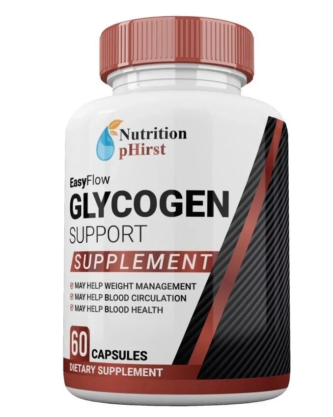 EasyFlow Glycogen Support Pills, Easy Flow Capsules Blood Support (1 Pack) USA