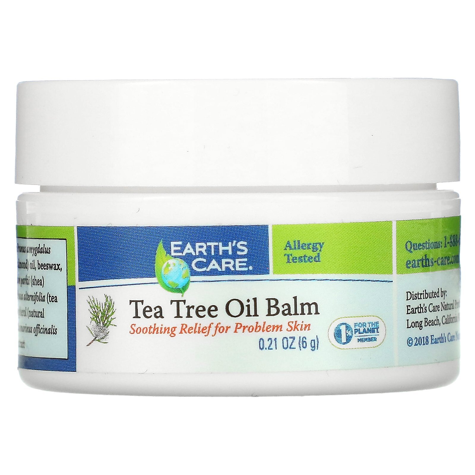 Tea Tree Oil Balm, 0.21 oz (6 g)