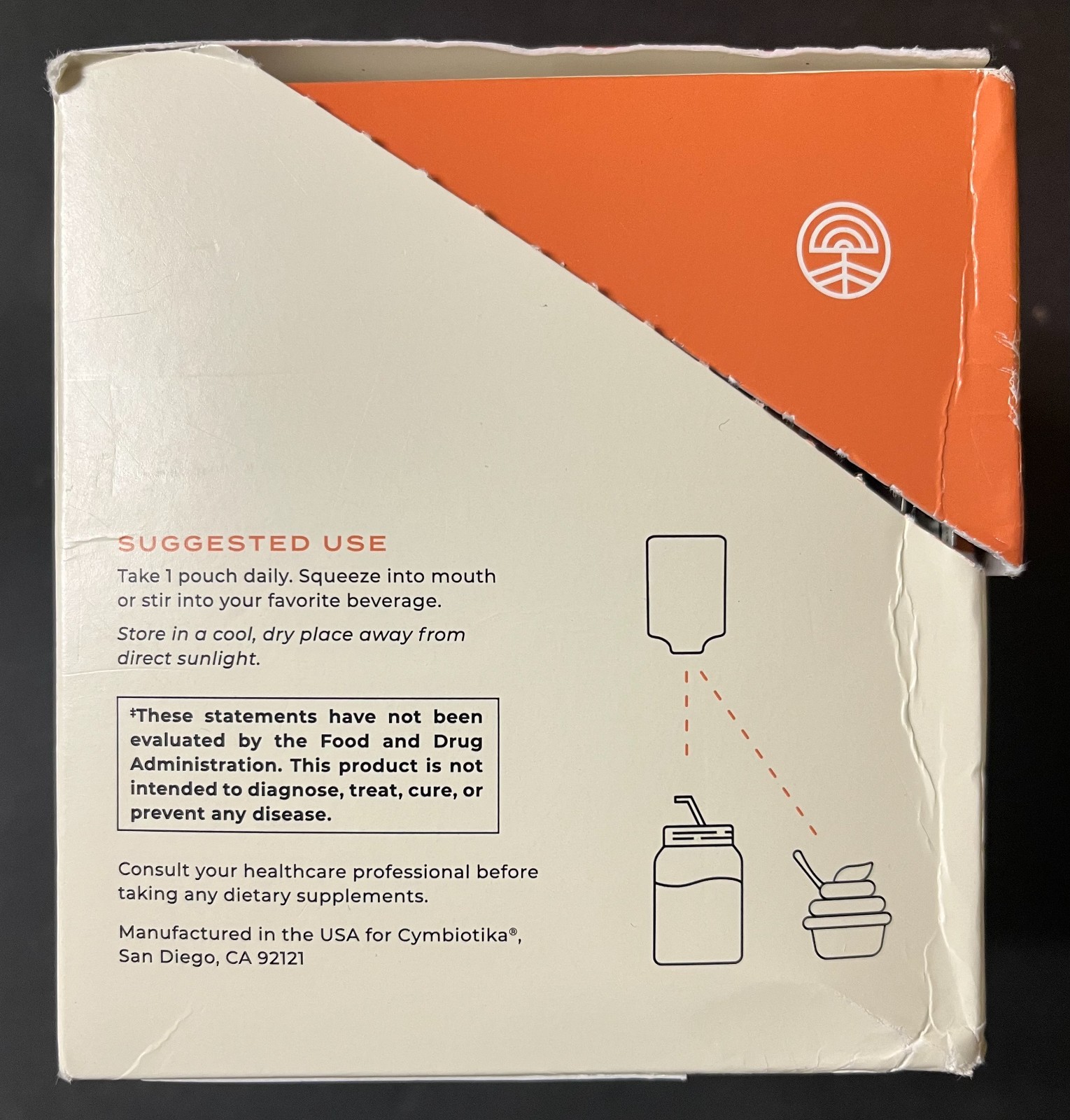 Cymbiotika-Vitamin C-Liposomal Delivery 30 Servings 1000 mg Exp 12/26 READ DES..
