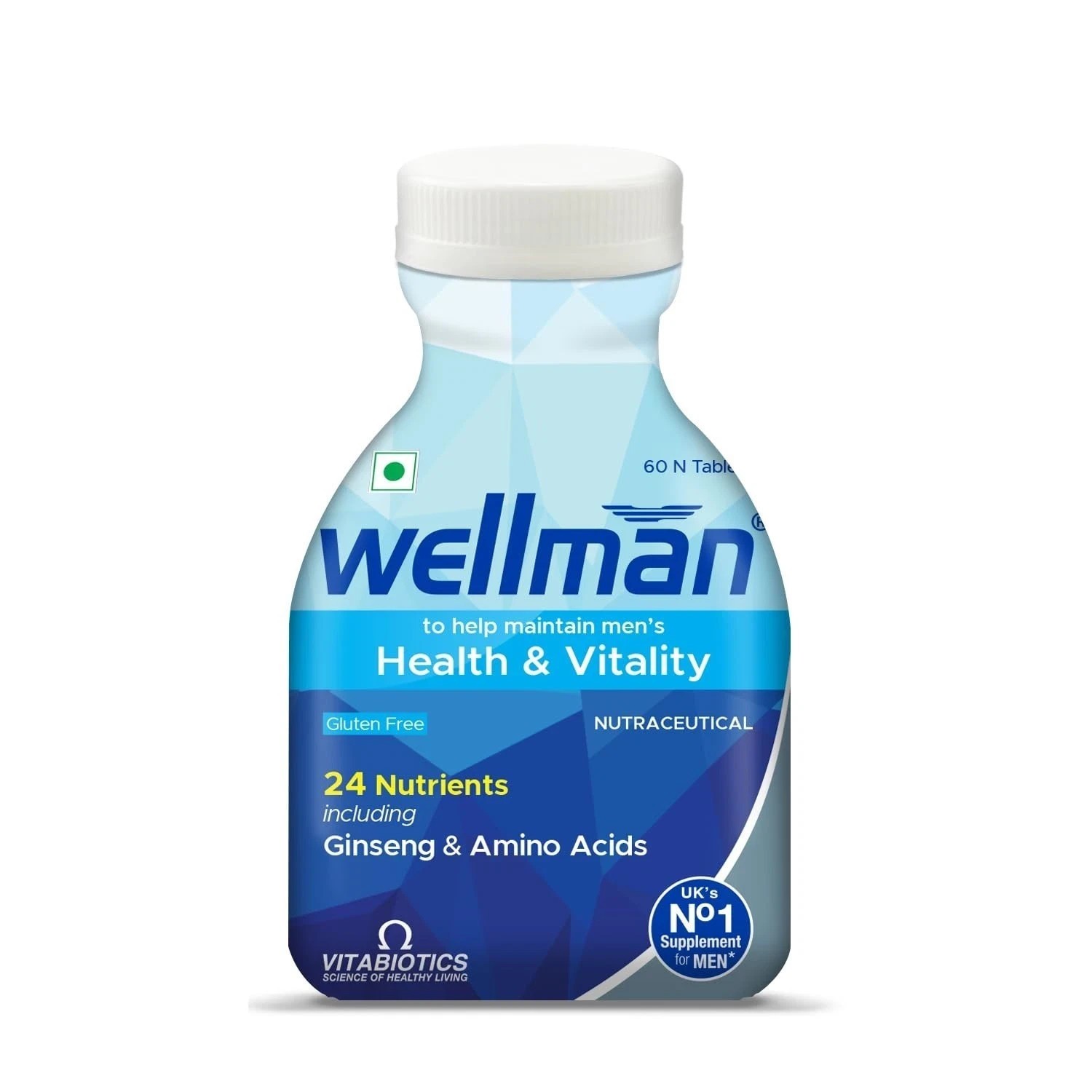 Wellman Multivitamin for Men For Self-Care & Inner Wellness 60 Tablets i558