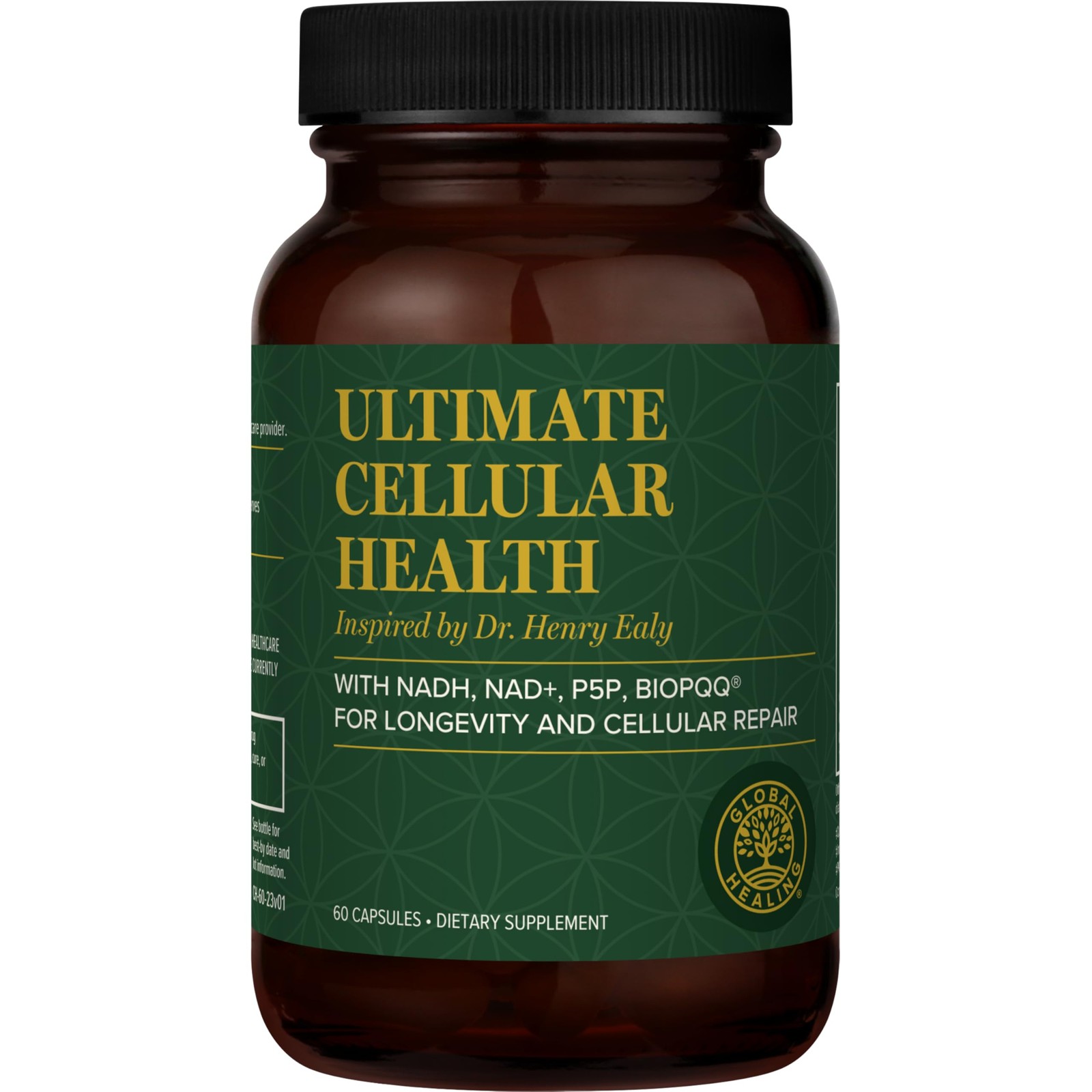 Global Healing Center Ultimate Cellular Health NAD Supplement for Women & M…