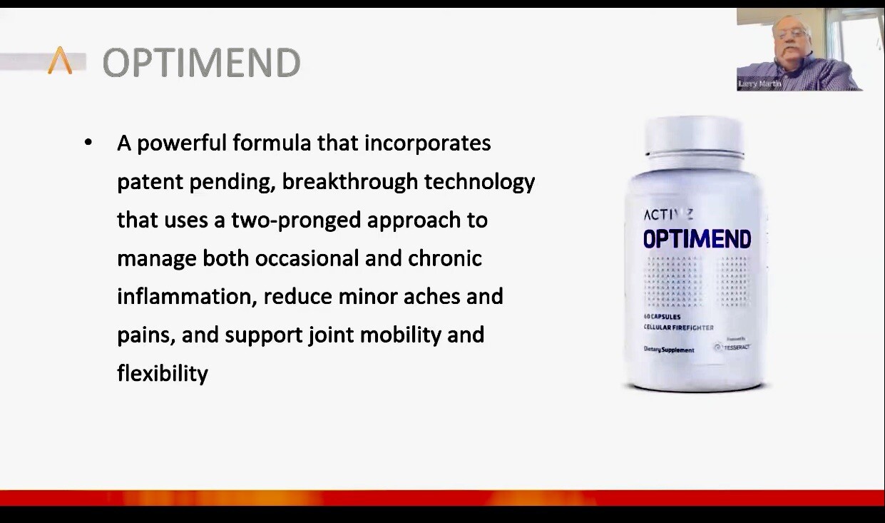 TRIFECTA de Activz – La Solucion a tu salud –  GNM-X, OPTIMED, LINQ. Gran Oferta