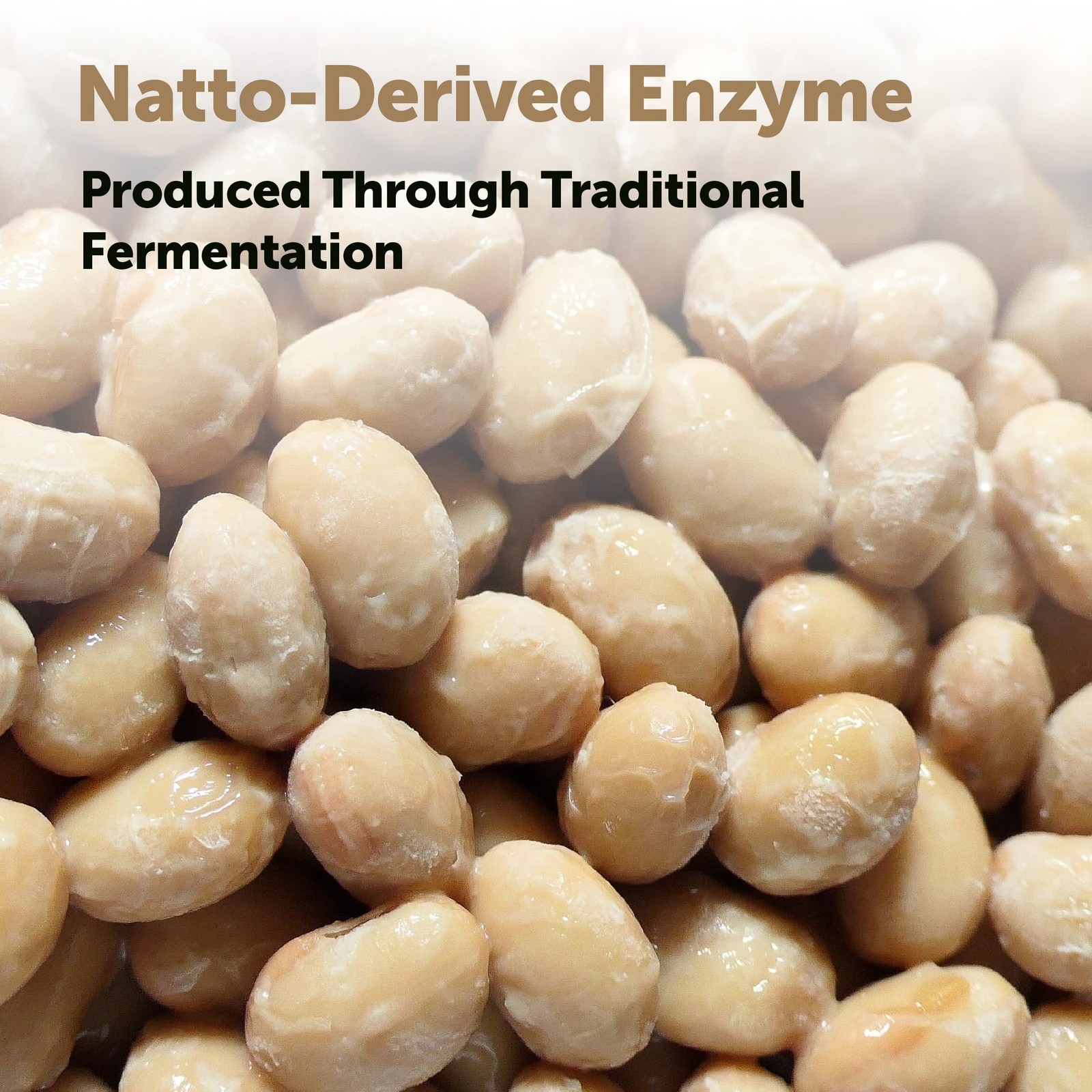 Nattokinase 10,000 FU Per Serving Natural Natto Extract, 240 Vegetarian Capsu…