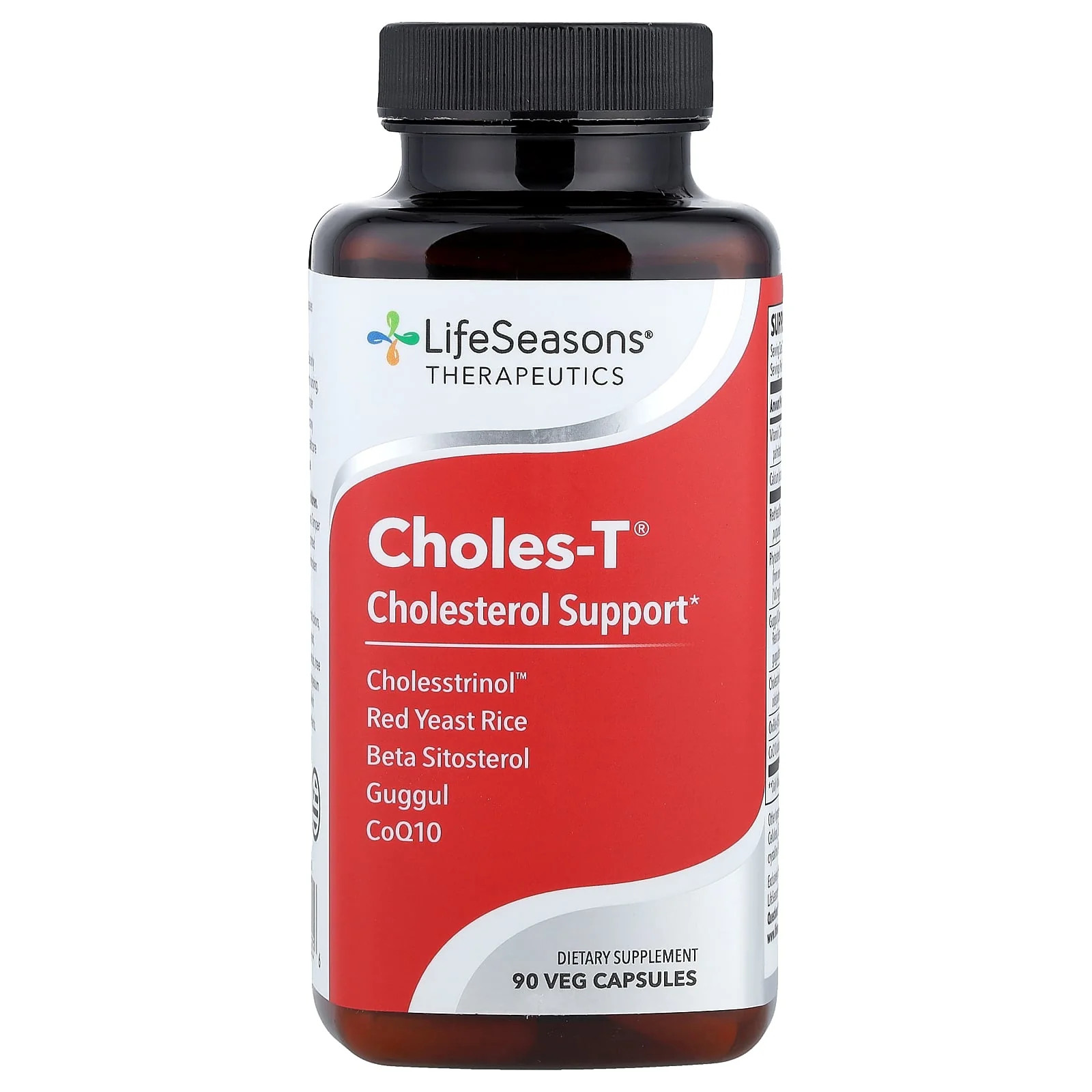 2 X LifeSeasons, Choles-T�, Cholesterol Support, 90 Veg Capsules