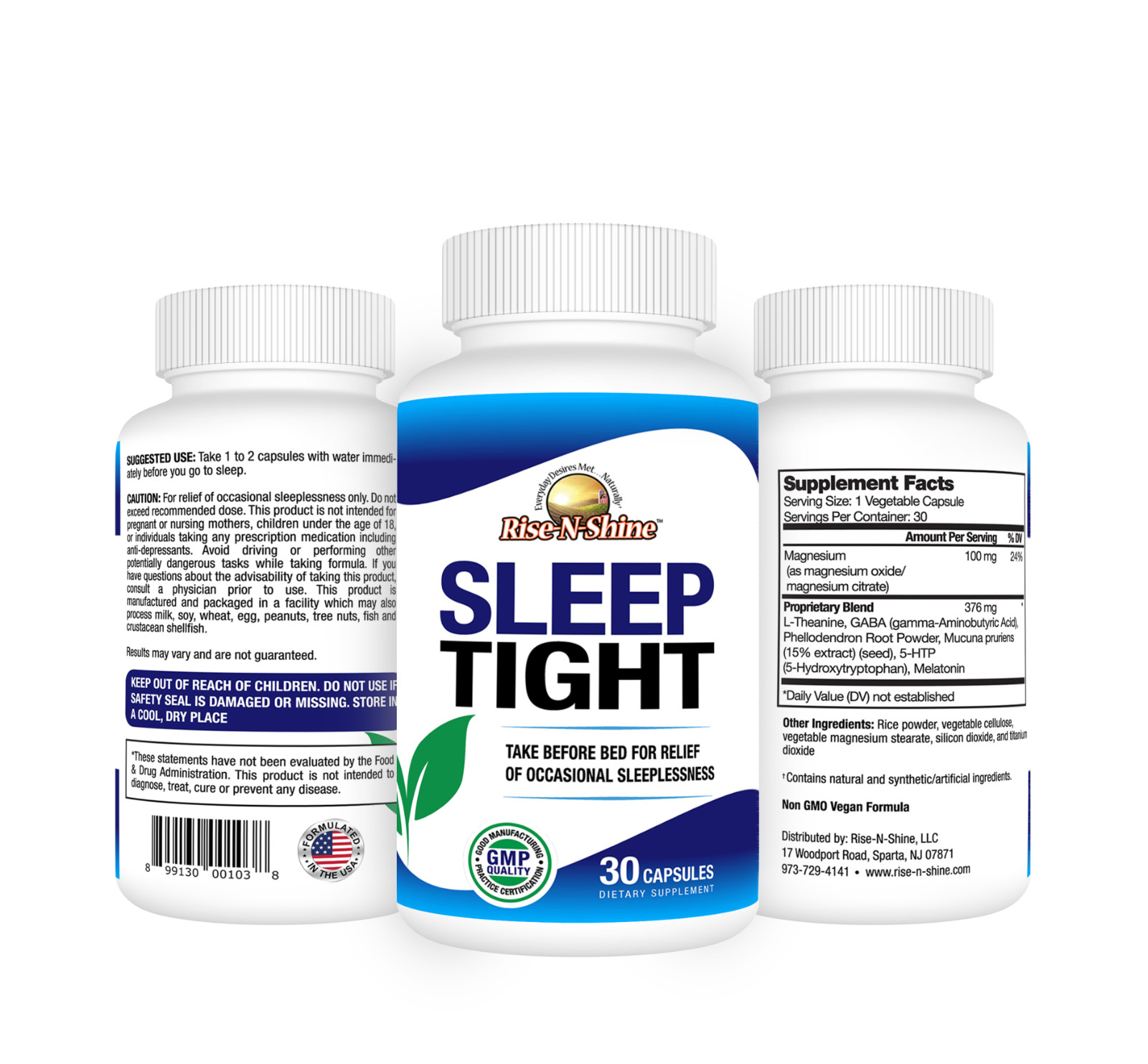 Sleep Tight Bedtime Rise-N-Shine Sleep Support