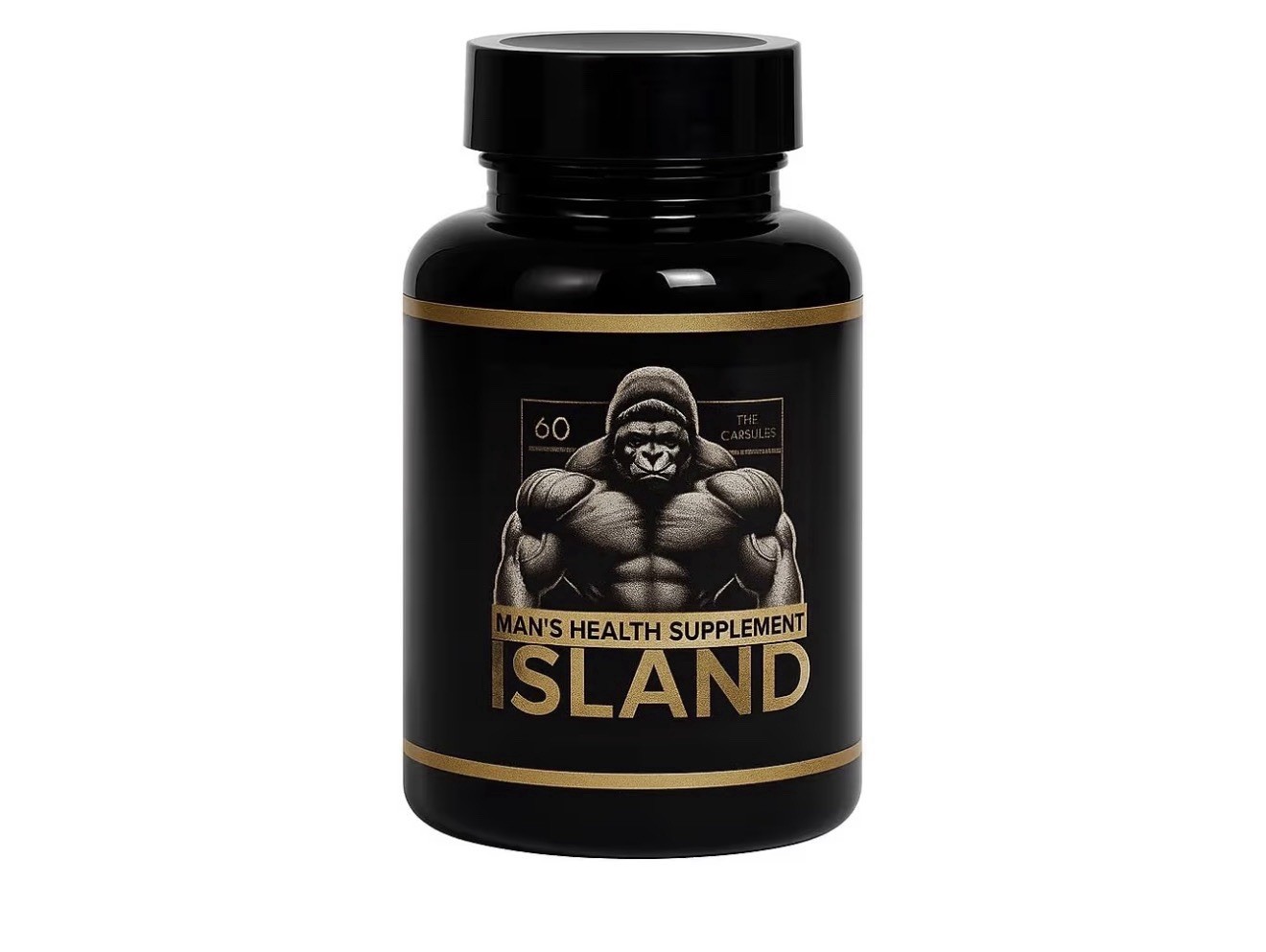 SLAND Health Supplement Capsules Bottle, 60 Capsules / 60 Count Pills
