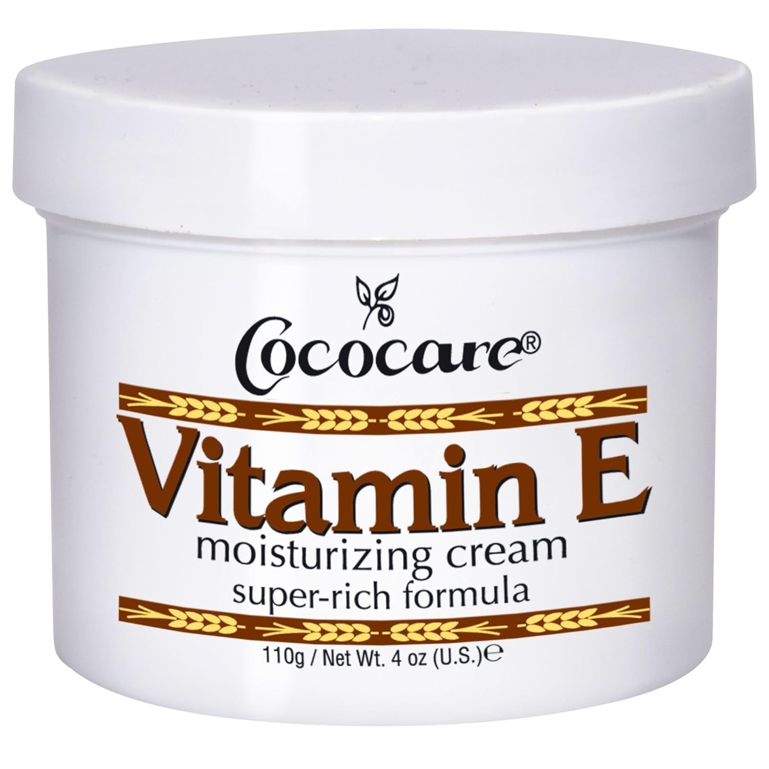 Cococare Vitamin E Cream for Moisturizing and Nourishing Dry Skin, 4 oz