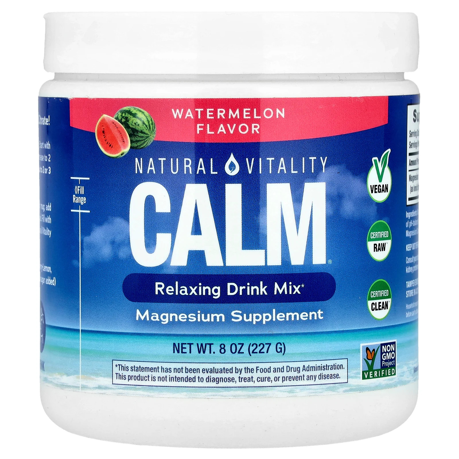 2 X Natural Vitality, CALM�, Relaxing Drink Mix, Watermelon, 8 oz (227 g)