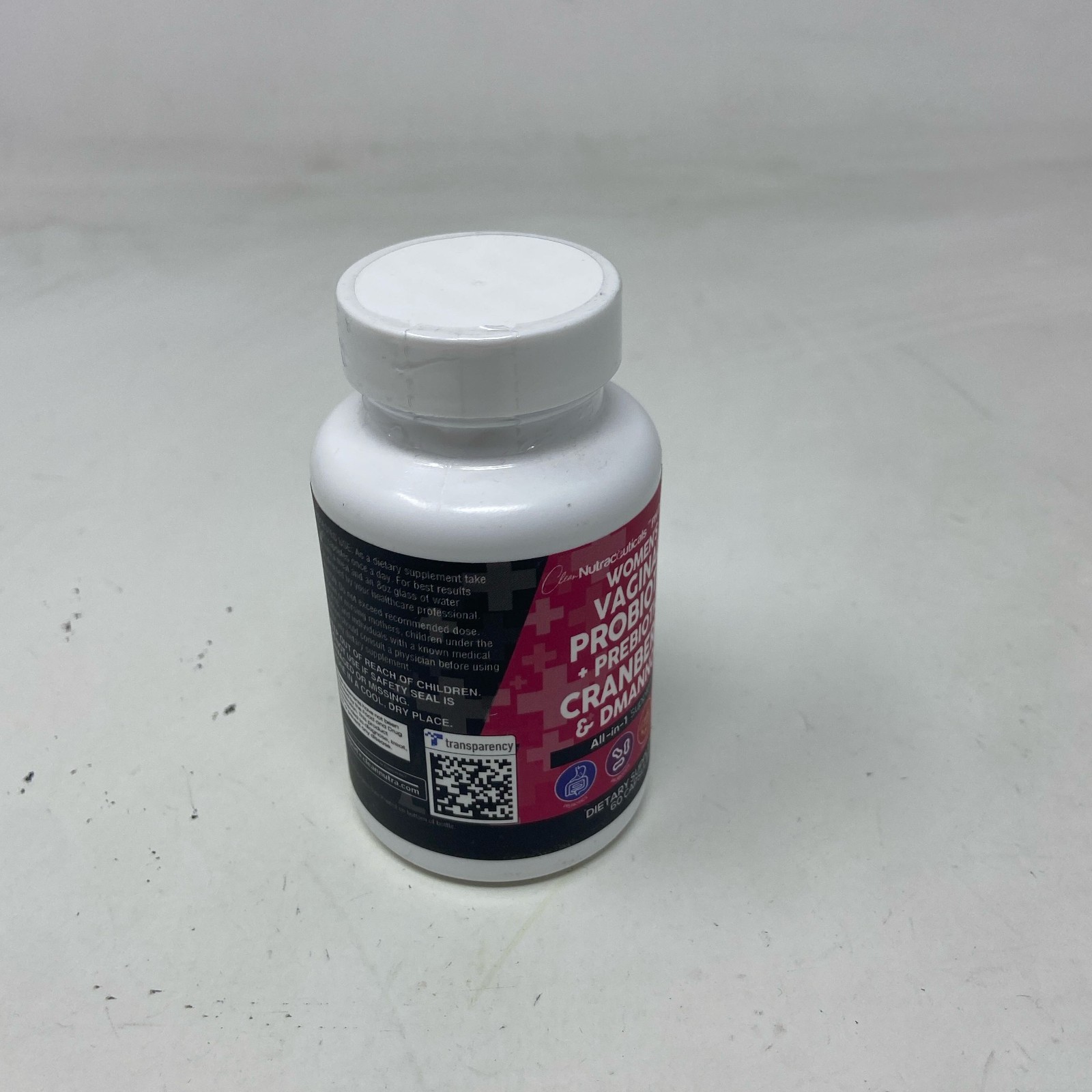 Clean Nutraceuticals pH Defend Vaginal Probiotic + Cranberry, 60ct