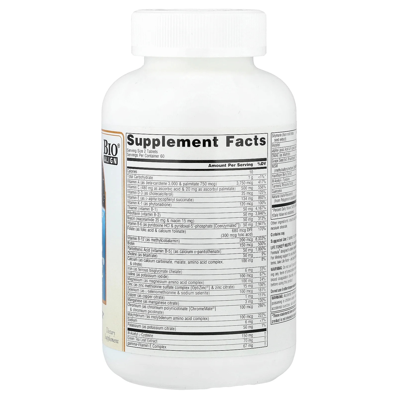 2 X Source Naturals, Life Force� Multiple, 120 Tablets