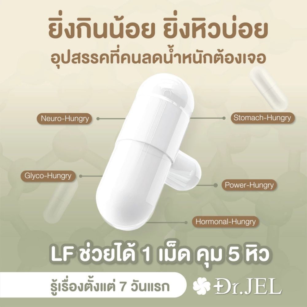 3X Dr Jel LF Dietary Supplement Natural Herbal Vitamins Health Dr. Jel 10 Capsul