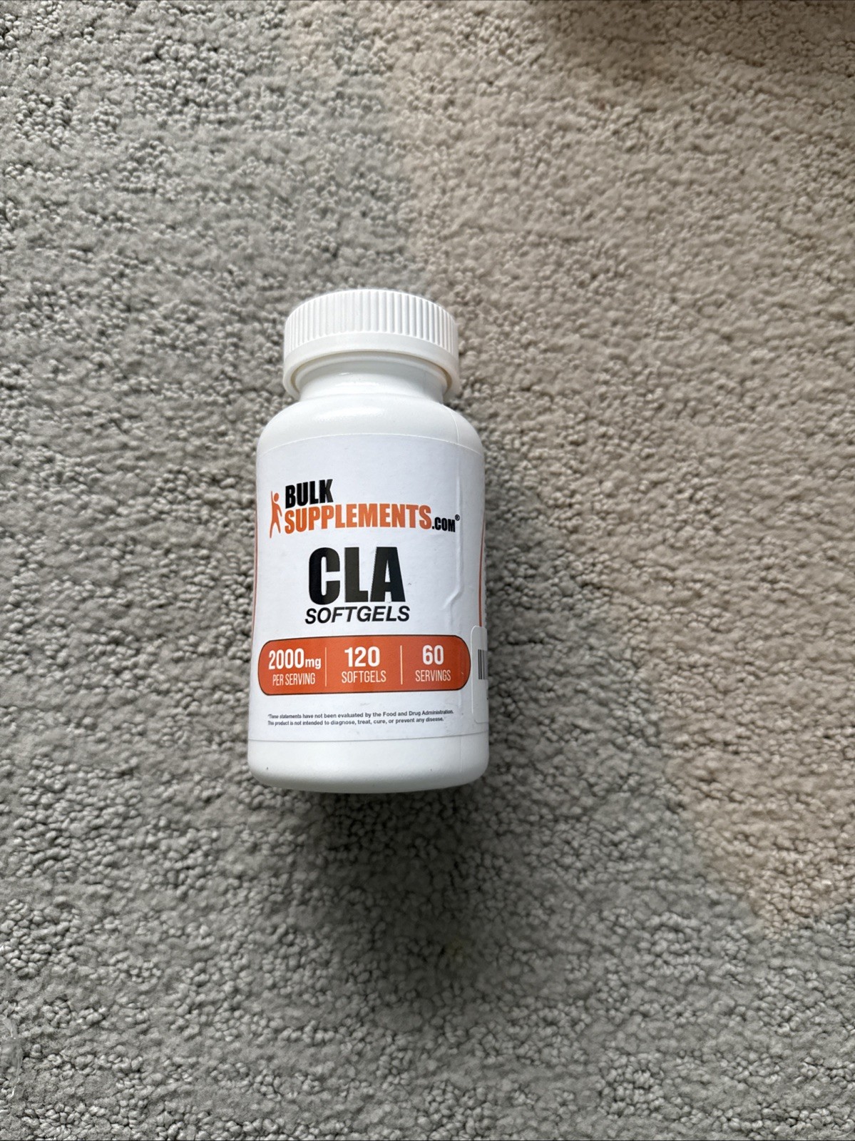 Bulk Supplements CLA 120 Softgels – 2000mg Per Serving See Pics
