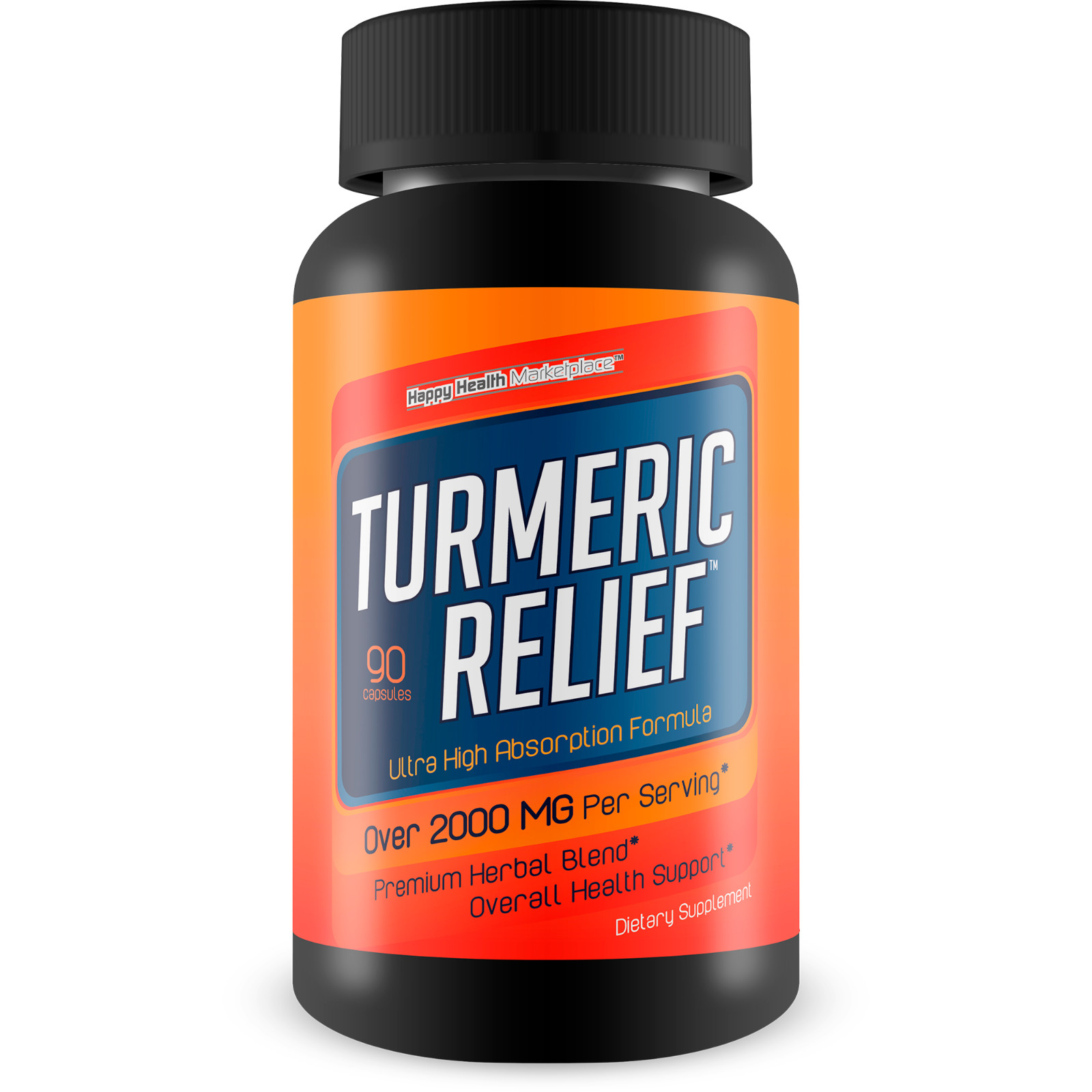 Turmeric Relief – Our Best Turmeric Curcumin Supplement for Swelling Support