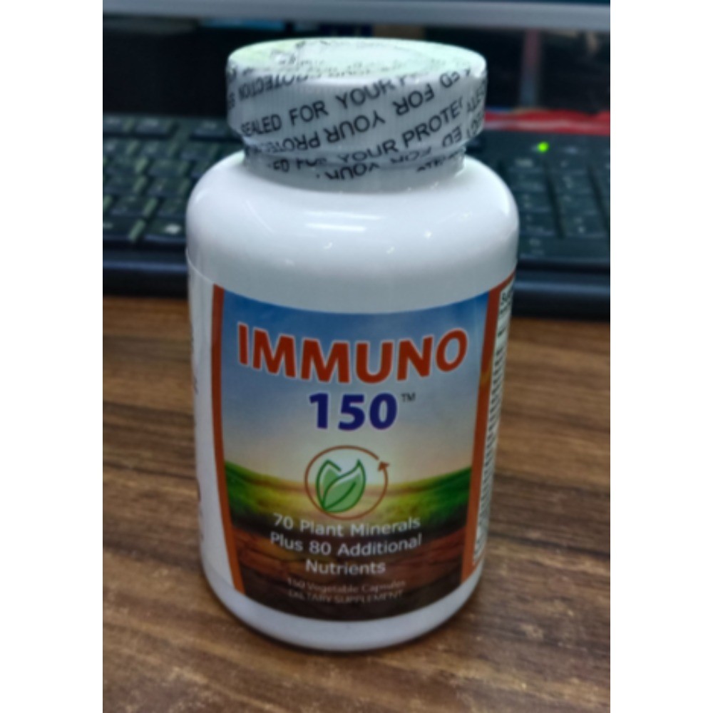 3 bottles Immuno 150, Immune Support Supplement, Packed with 70 Plant Minerals