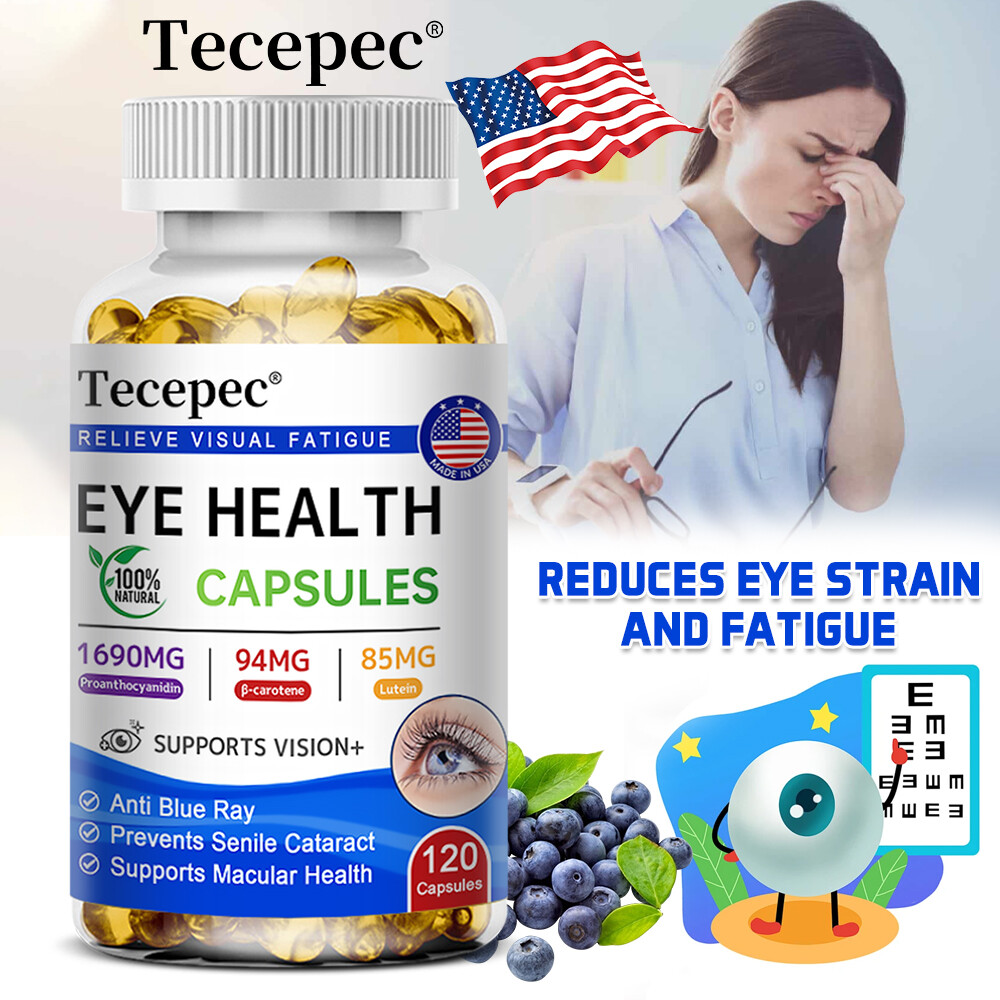 Eye Vitamins With Lutein And Proanthocyanidin Support Vision Health 120 Pills