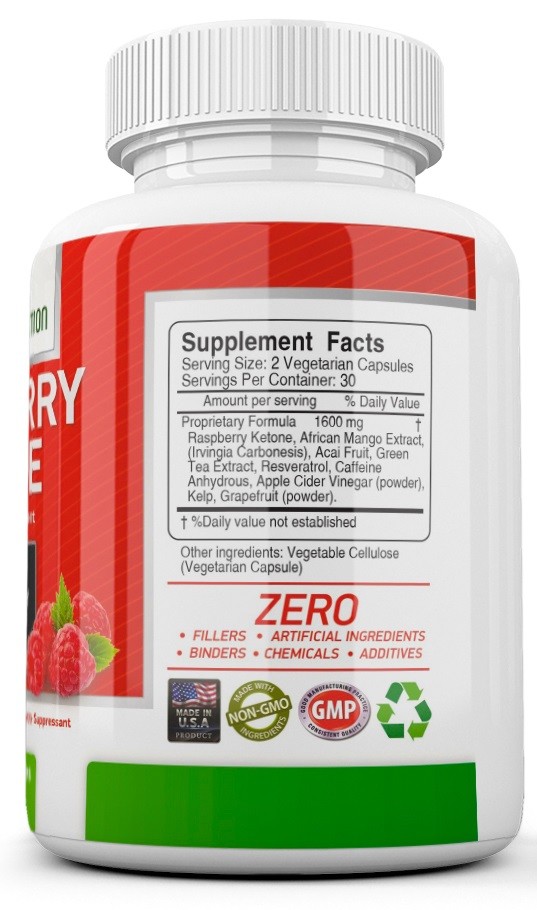 4X Advanced Weight Loss RASPBERRY KETONE 1600mg Extremely Fast Fat Burner Strong