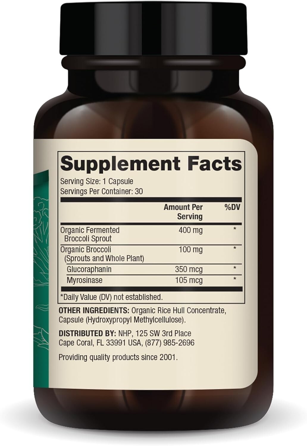 Dr Mercola Fermented Broccoli Sprouts 30 Caps