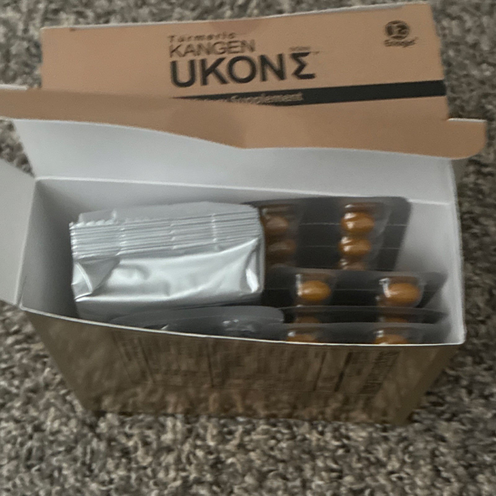 Enagic Kangen Ukon Sigma Turmeric Dietary Supplement 100 Capsules