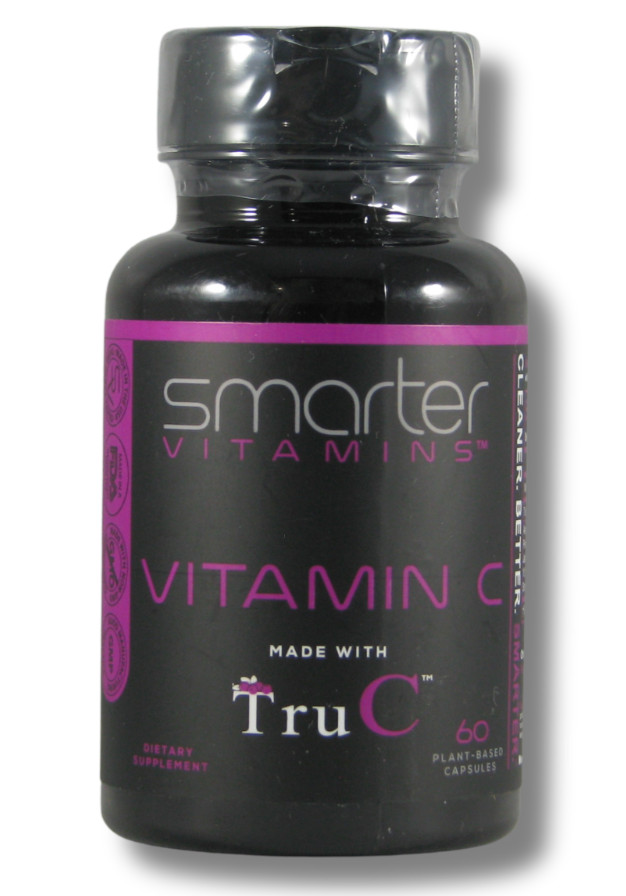 Smarter Raw Whole Food Vitamin C from Berries Premium Antioxidants 60 Capsules
