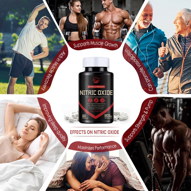 Nitric Oxide Booster – L-Arginine, L-Citrulline 1920mg + Prostate Health Bundle