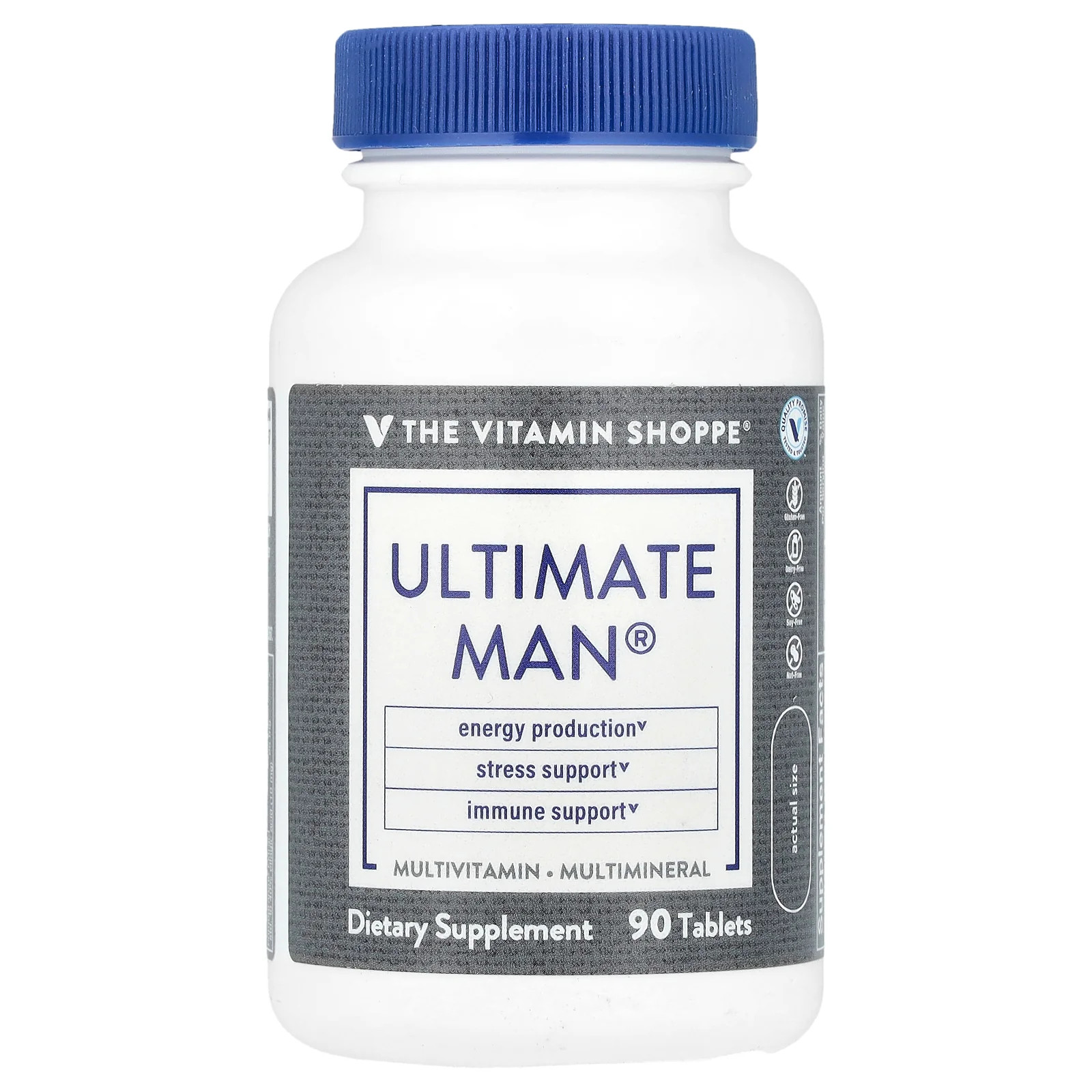 2 X The Vitamin Shoppe, Ultimate Man�, Multivitamin & Multimineral, 90 Tablets