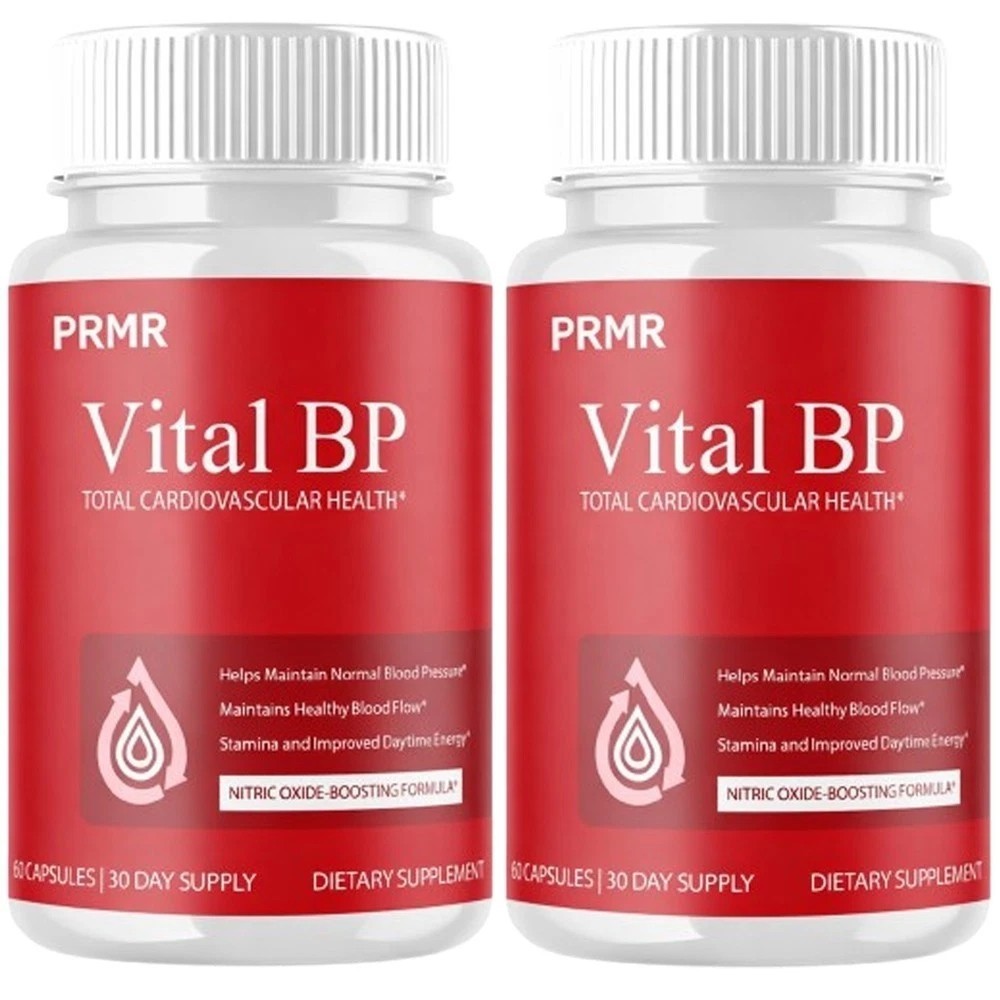 (2 Pack) Vital BP Advanced Blood Support Vitamin Formula VitalBP – 120 Capsules