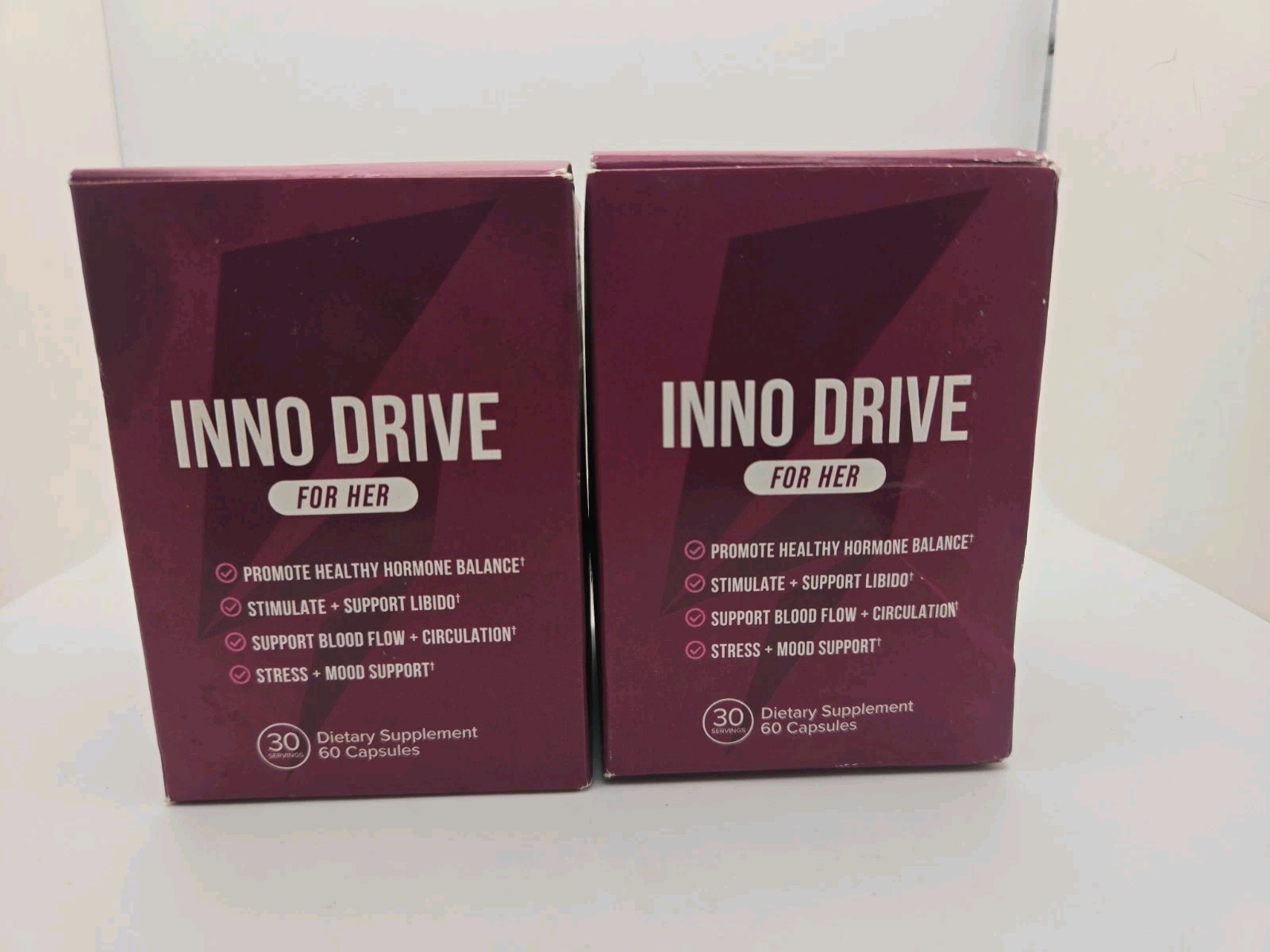 2 Inno Drive For Her Libido Support 60 Capsules Sealed Exp. 04/2026