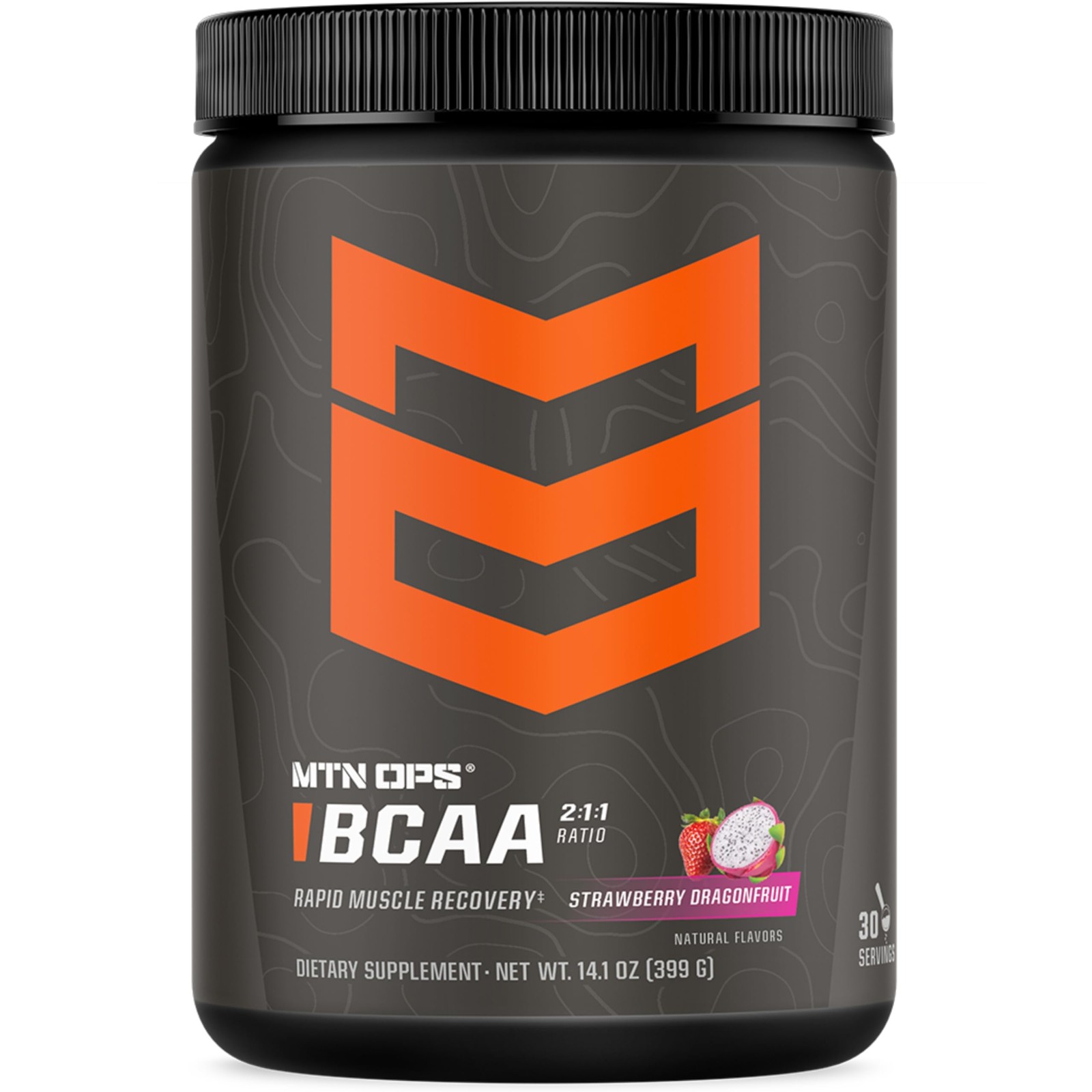Dragonfruit Bcaa Recovery Drink Supplement Gluten Free 13.7 Ounce Pack