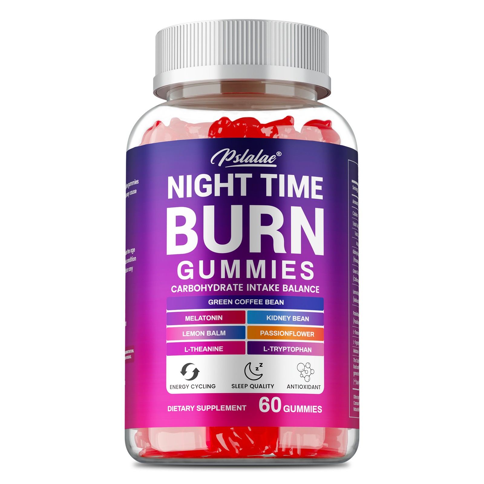 Night Time Burn Gummies -Improve Sleep Quality,Energy Circulation,Relieve Stress