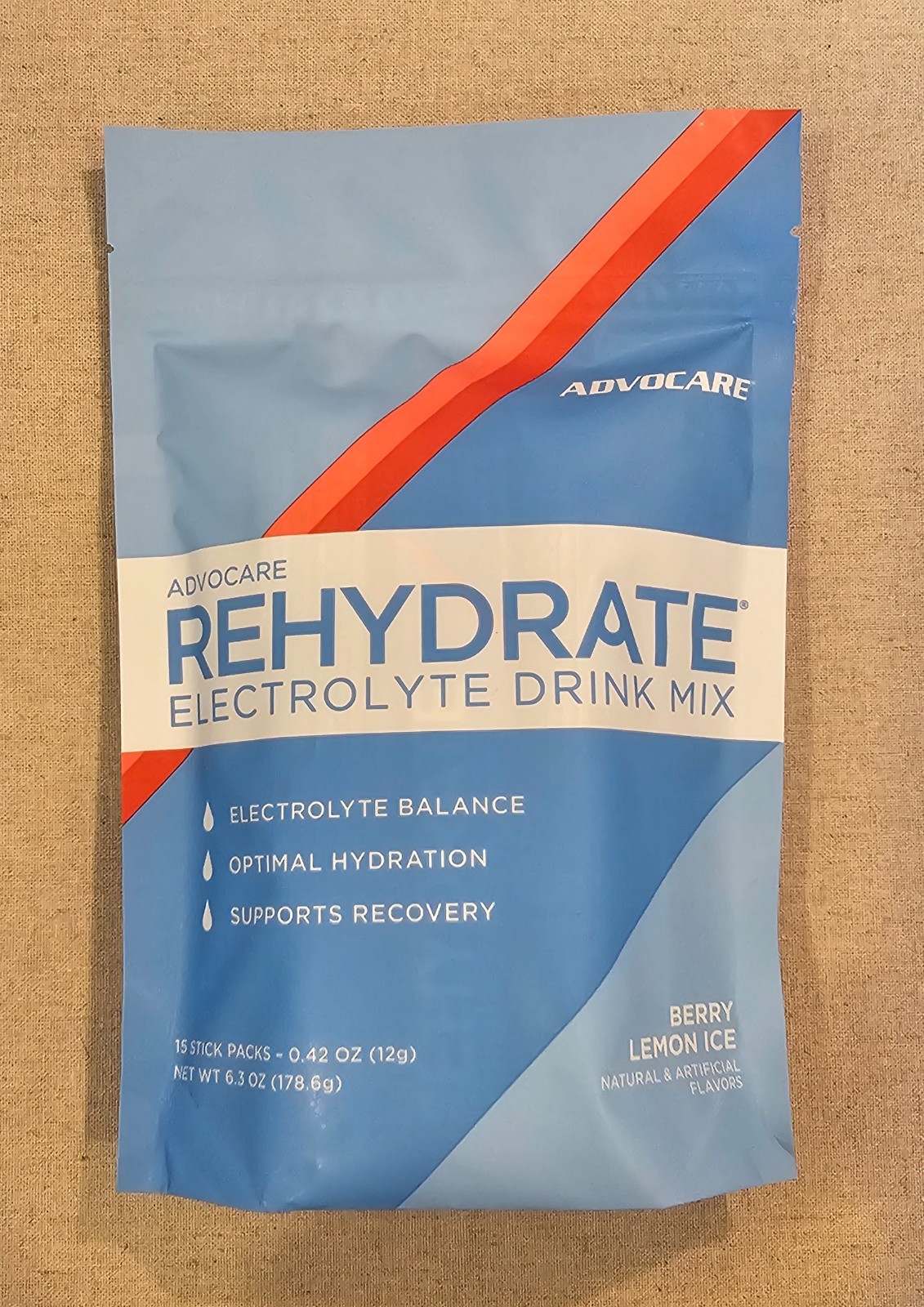 Advocare Lemon Berry Ice Rehydrate