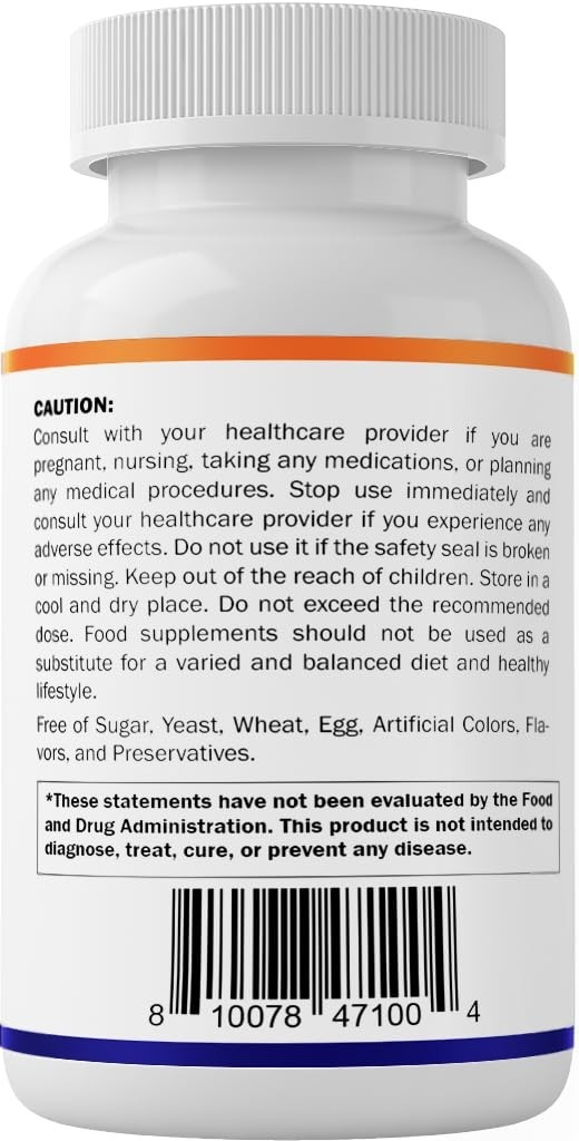 High Potency Biotin 20000mcg with Keratin 100mg – 120 Tablets for Hair, Skin & N
