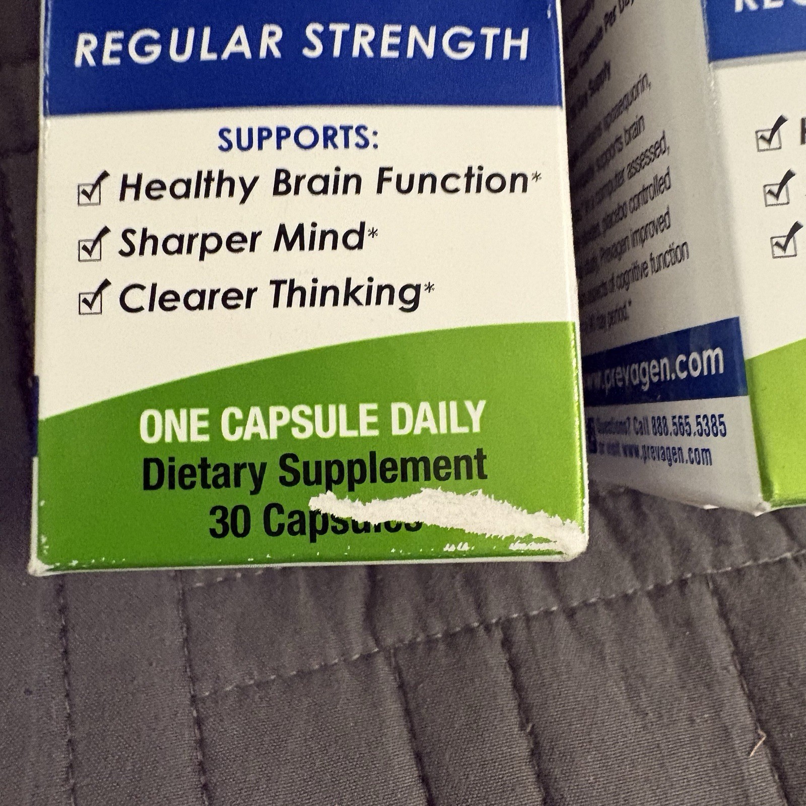 Lot Of 5 Sealed Genuine Prevagen Regular Strength 30×5 (150 Capsules) NOS