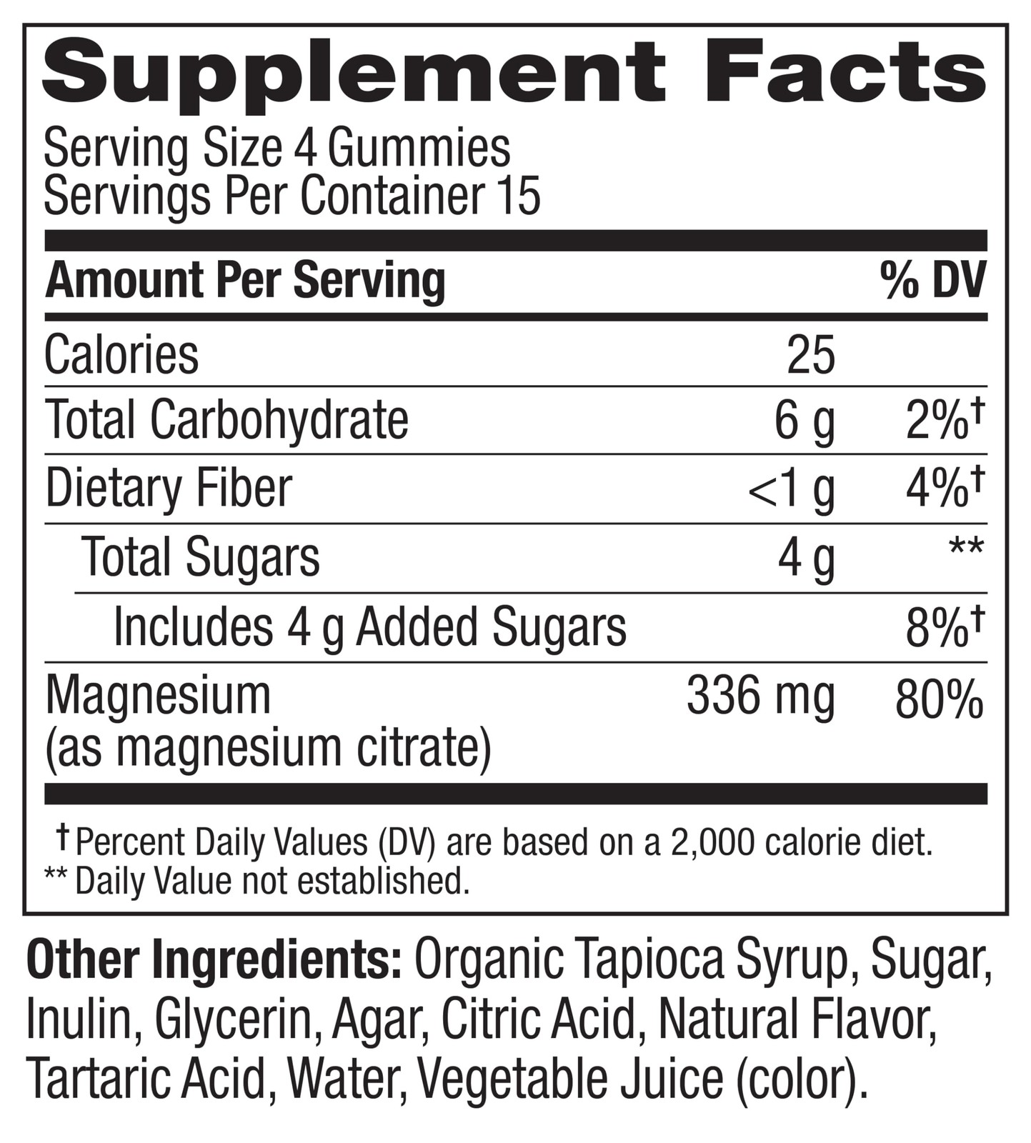 OLLY Relaxing Magnesium Gummies, Supports Muscle 1 Count (Pack of 60)