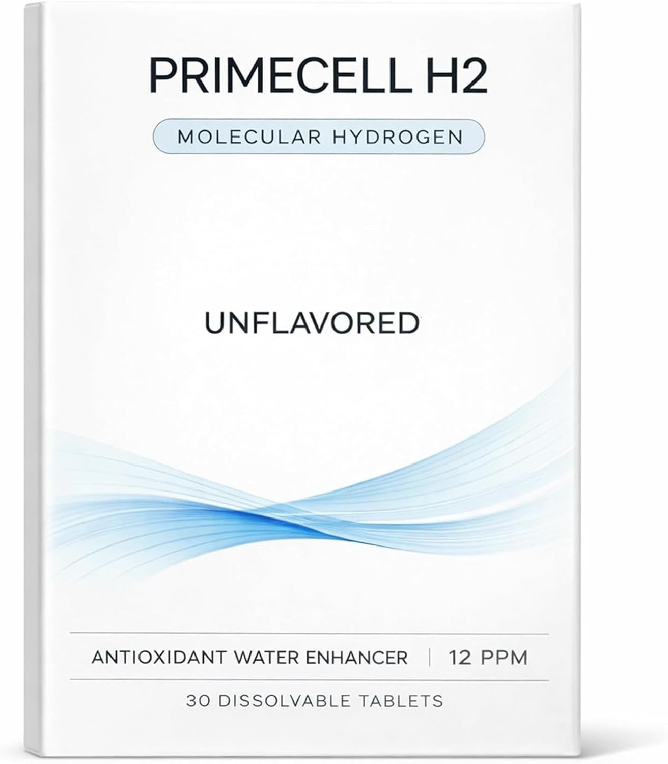 PRIMECELL H2 Molecular Hydrogen Tablets – Boost Energy & Clarity, 30 Count