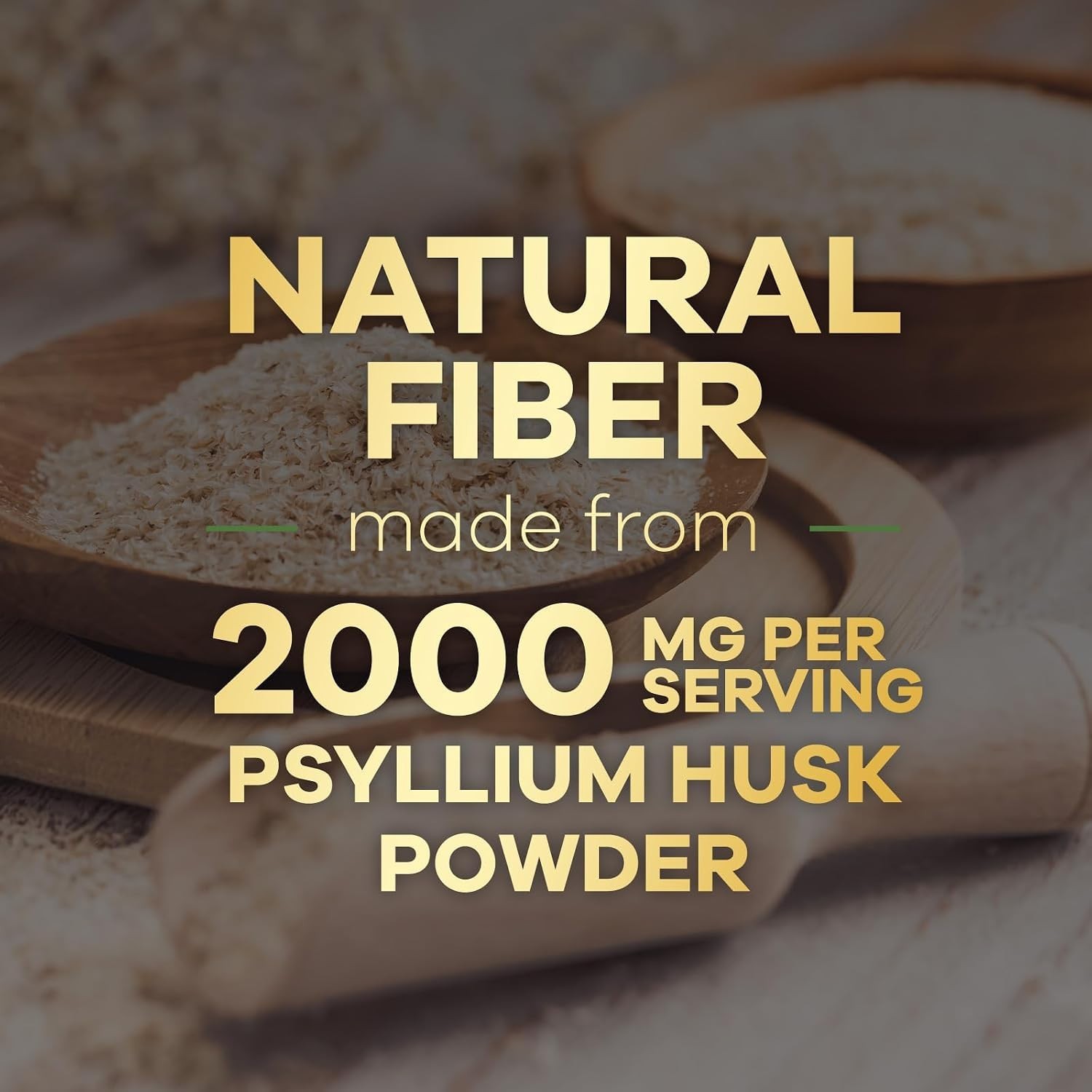 Psyllium Husk Powder 2000mg Per Serving Supplement – Extra Strength Psyllium …