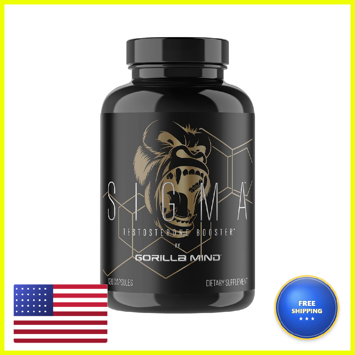 Gorilla Mind Sigma – Ali And Fadogia Agrestis Extract To