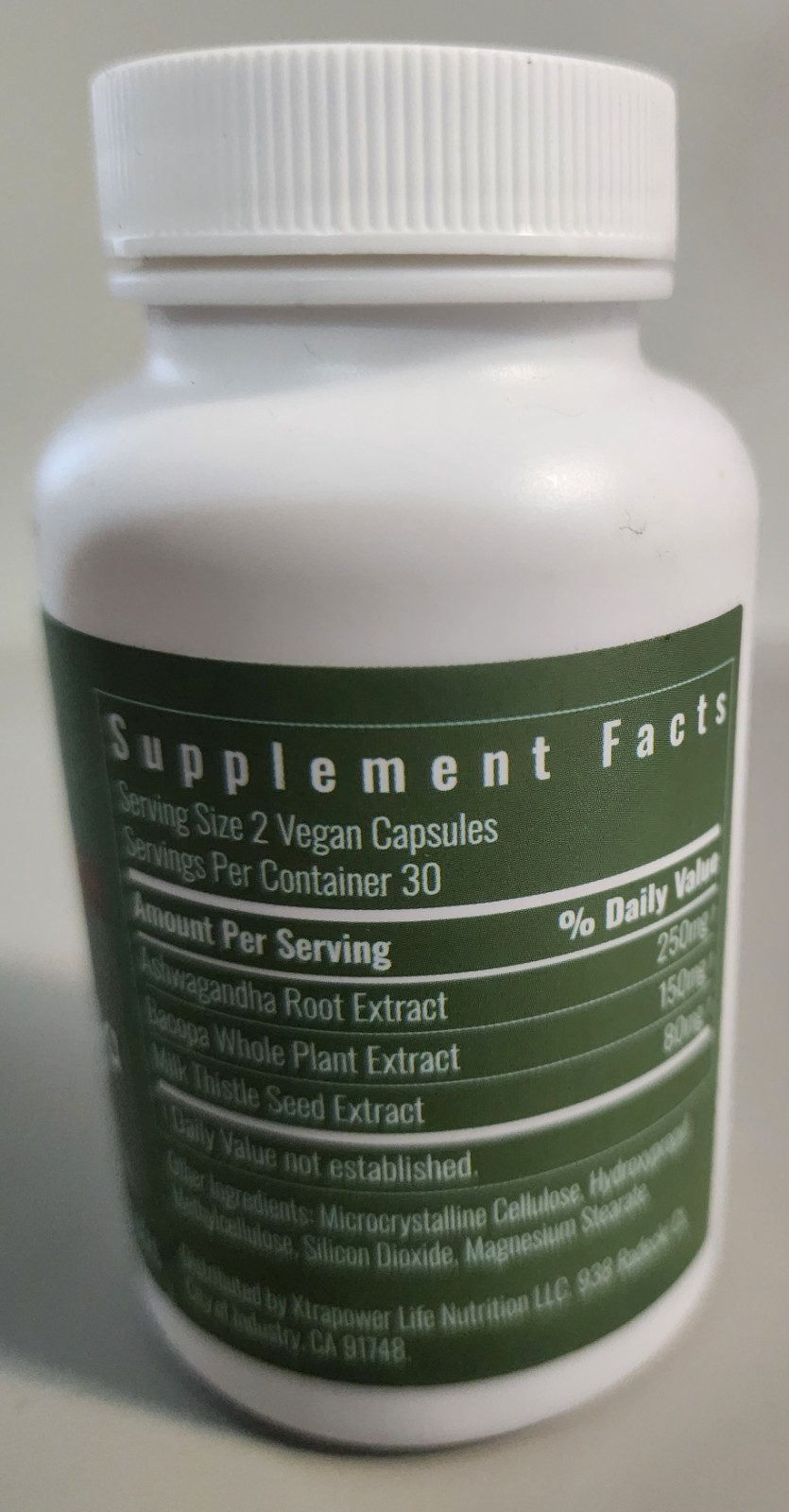 Upbe KSM-66 Ashwagandha & Bacopa • 60 Capsules • Exp 06/2027