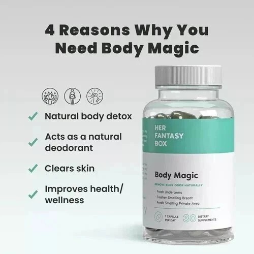 Fantasy Her Box | Body Magic Chlorophyll Capsules – 30 Vegan Capsules