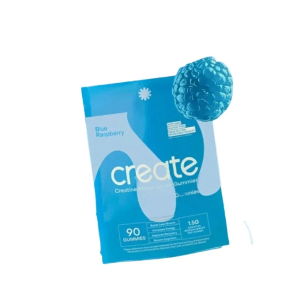 Create Creatine Monohydrate Gummies – All Flavors – 90 Count – NEW & SEALED