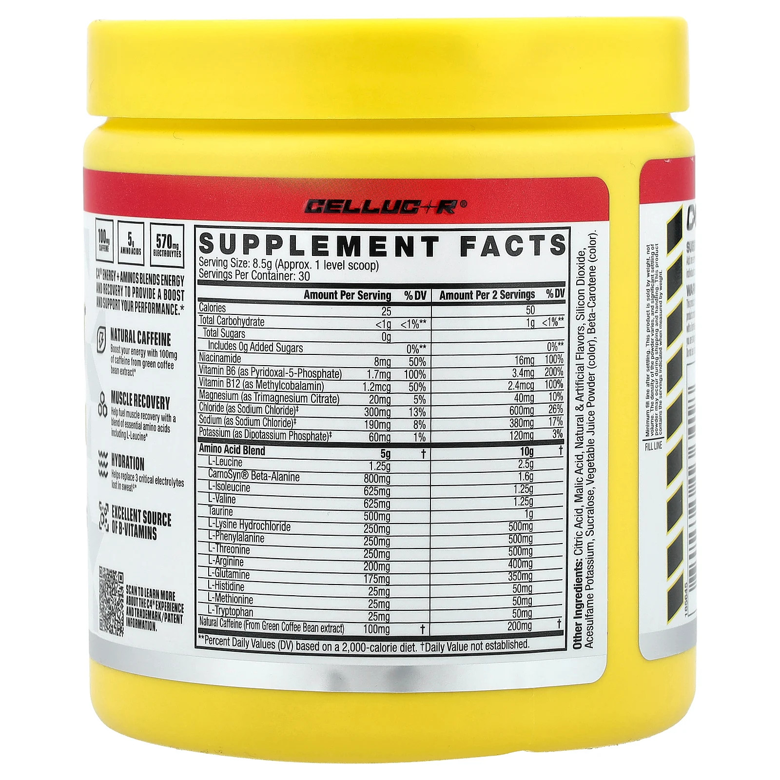 C4® Energy + Aminos, Fruit Punch, 9 oz (255 g)