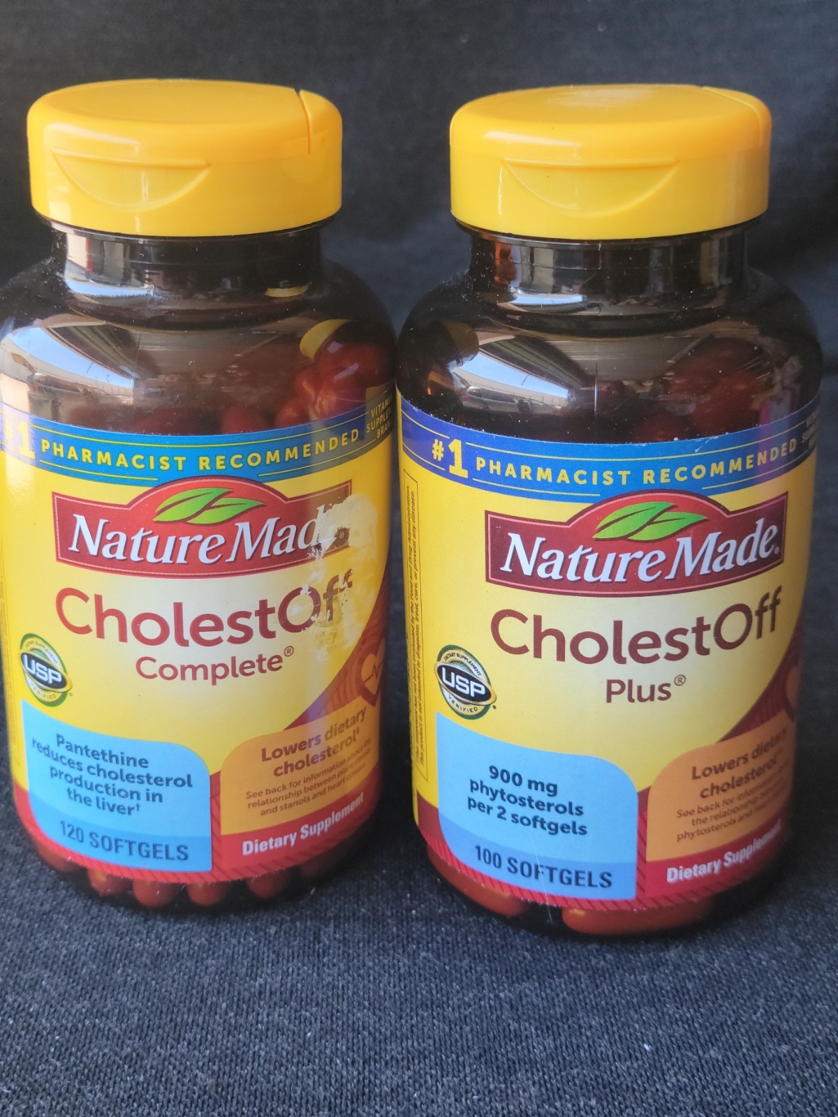 NatureMade Cholestoff Plus & Complete 220 Softgels 900mg Phytosterols 2026/2027
