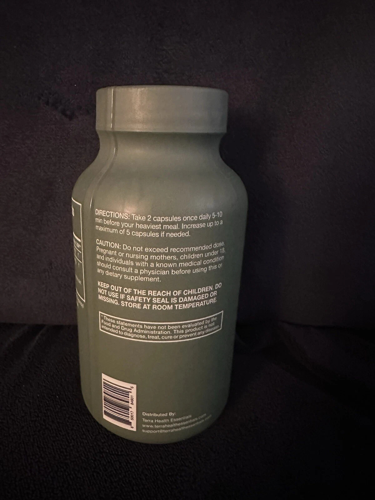 Terra Health Essentials Reflux Inhibitor Indigestion 90 Capsules 9-2027 -RK3